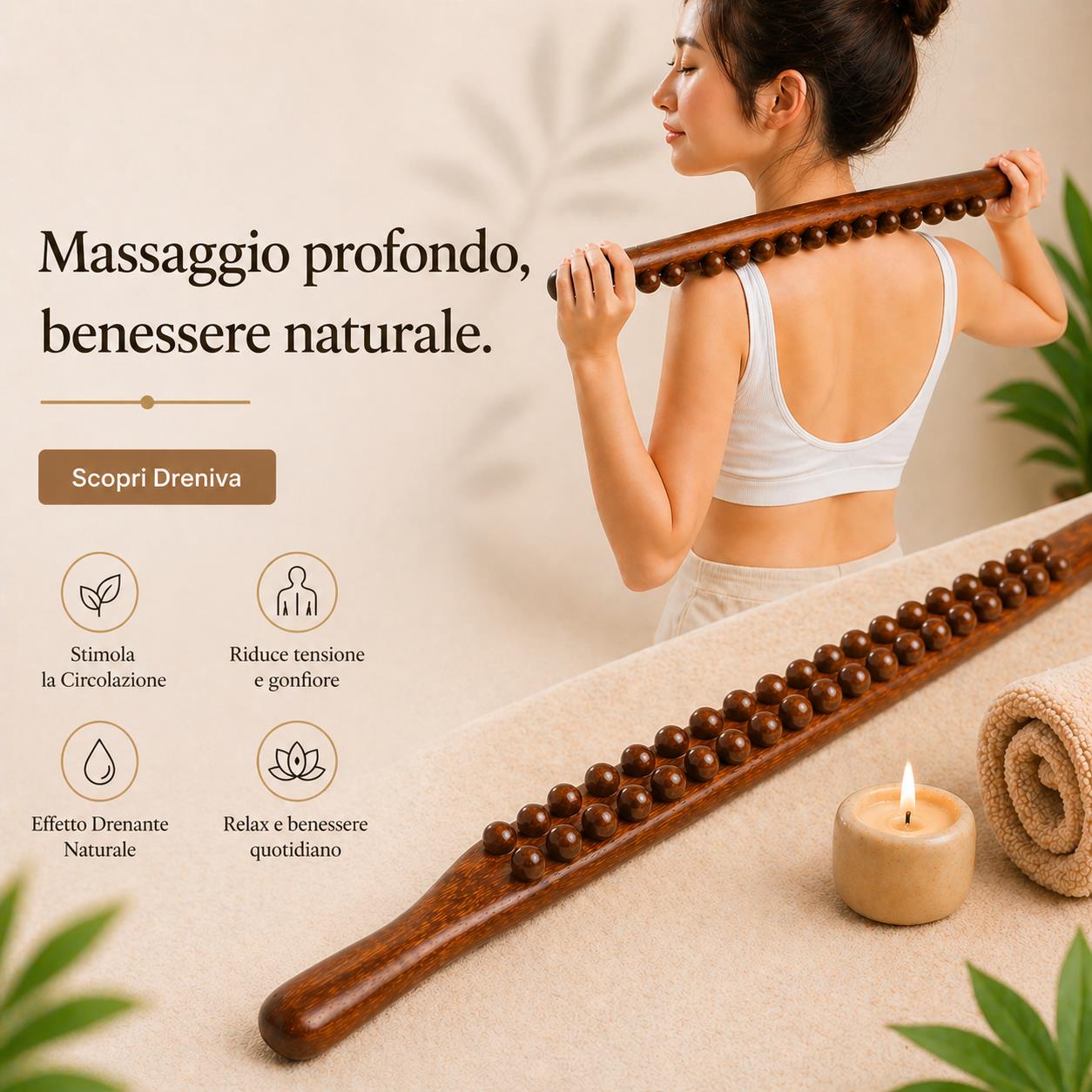 Dreniva™ massaggio linfodrenante
