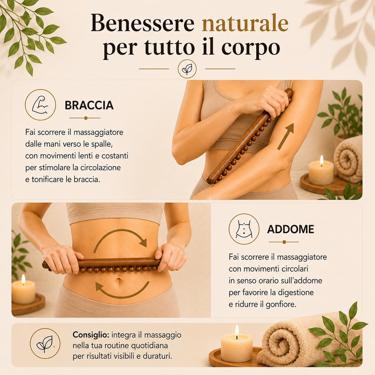 Dreniva™ massaggio linfodrenante